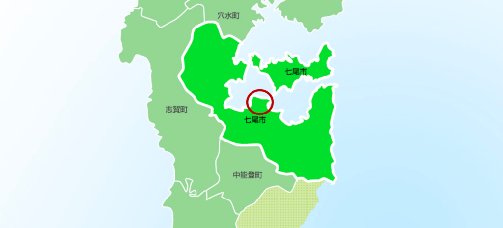 和倉地区マップ